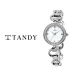 [TANDY] Women's Metal Band Watch T-4016 – Japan Movement, Water Resistant, Mineral Glass for Elegant and Durable Timekeeping